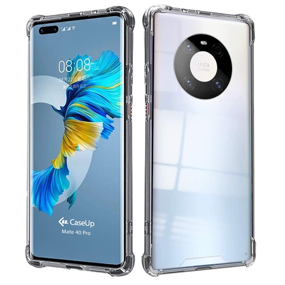 CaseUp Huawei Mate 40 Pro Kılıf Titan Crystal Şeffaf 1
